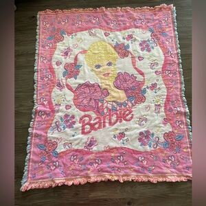 Vintage Barbie Blanket